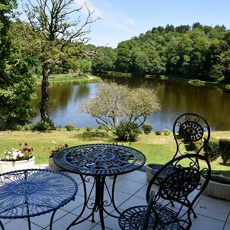 Bed and Breakfast Les Etangs de Pitié Mellionnec Exterior foto