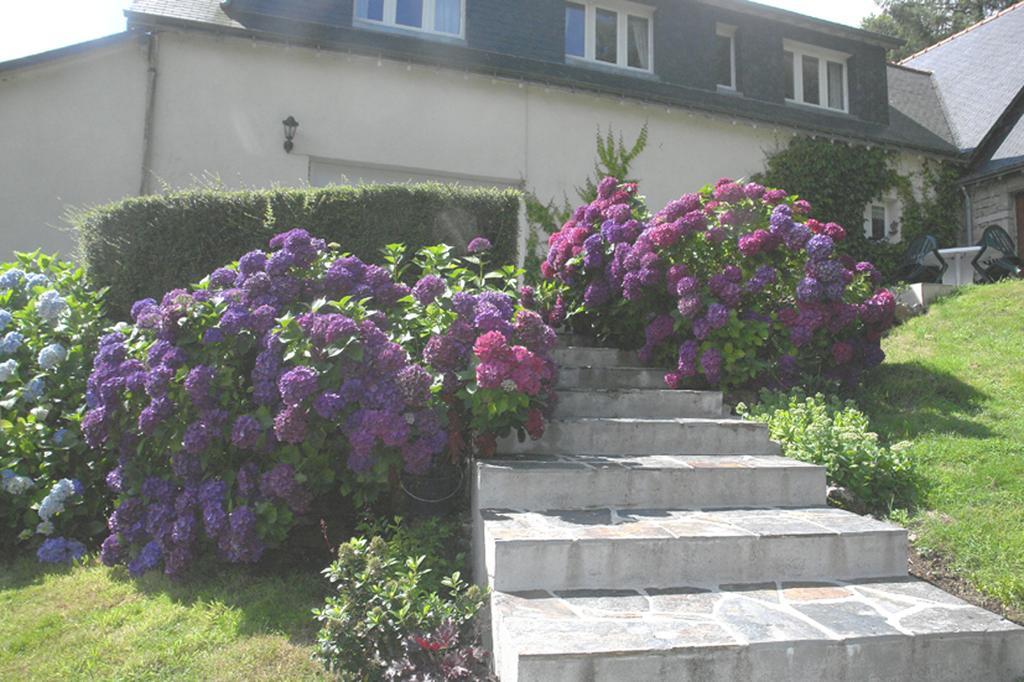 Bed and Breakfast Les Etangs de Pitié Mellionnec Exterior foto